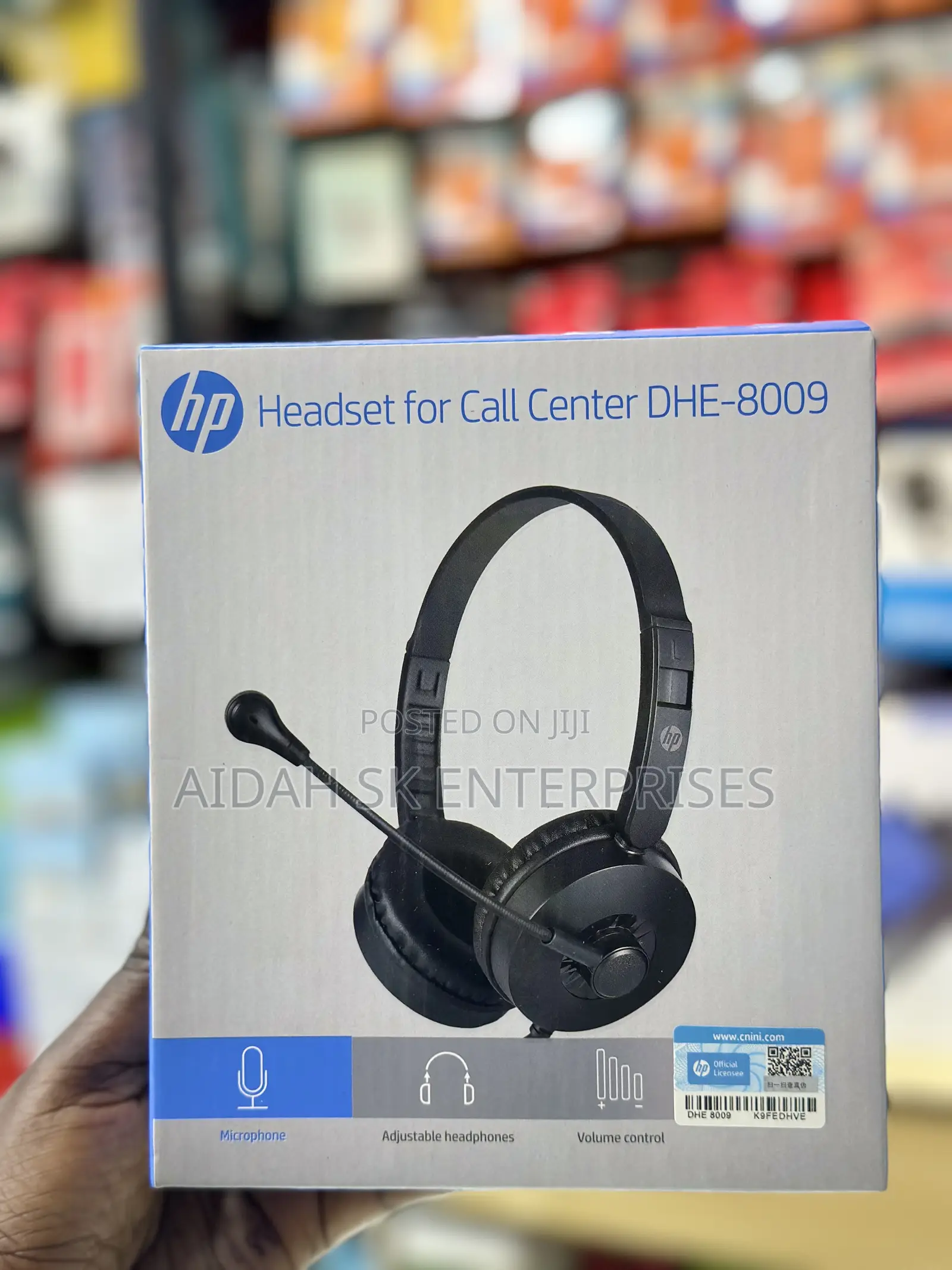 HP DHE-8009 Gaming Stereo Headphone With Mic