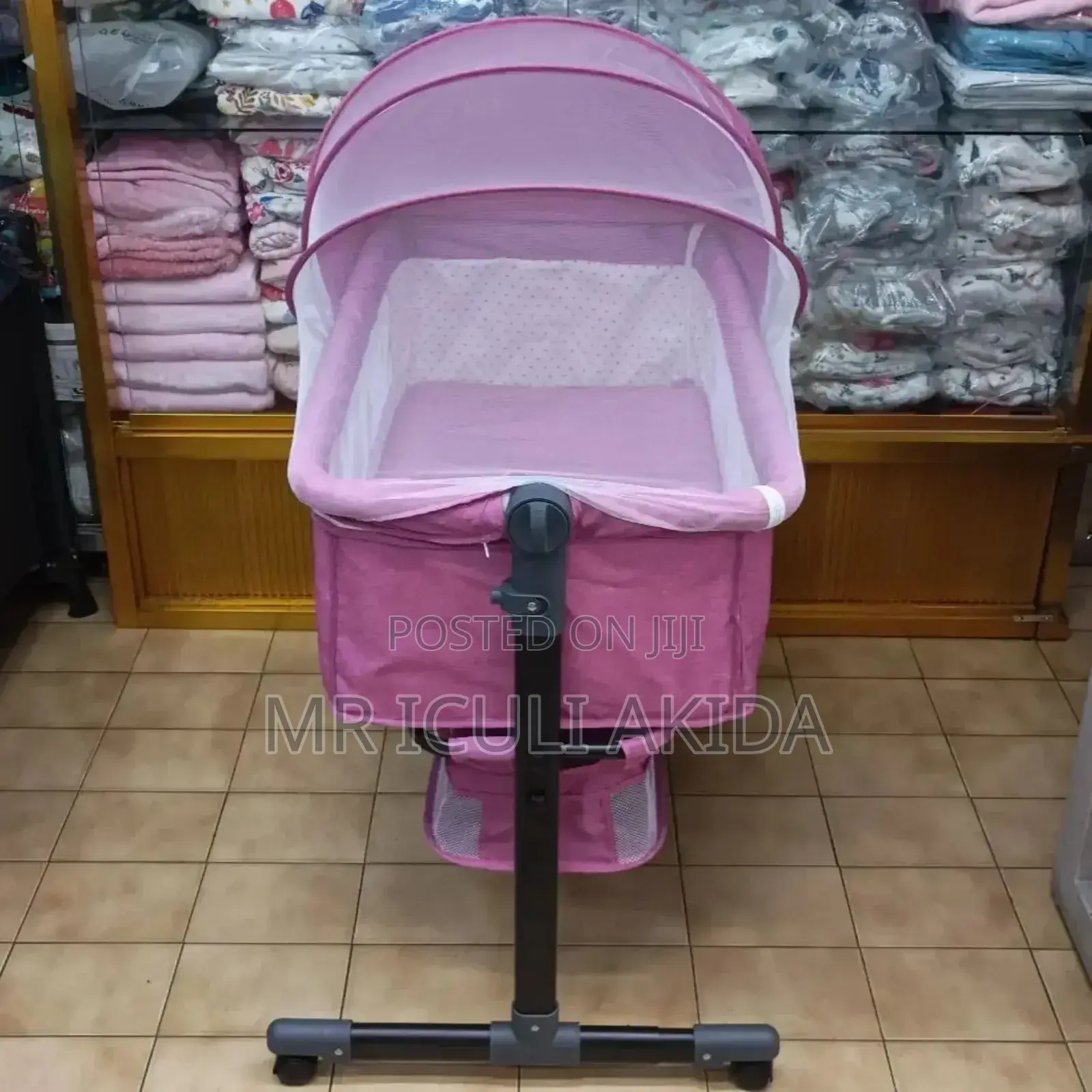 Baby Crib Cot Bassinet Bedside Cradle Bed WTH Mosquito Net