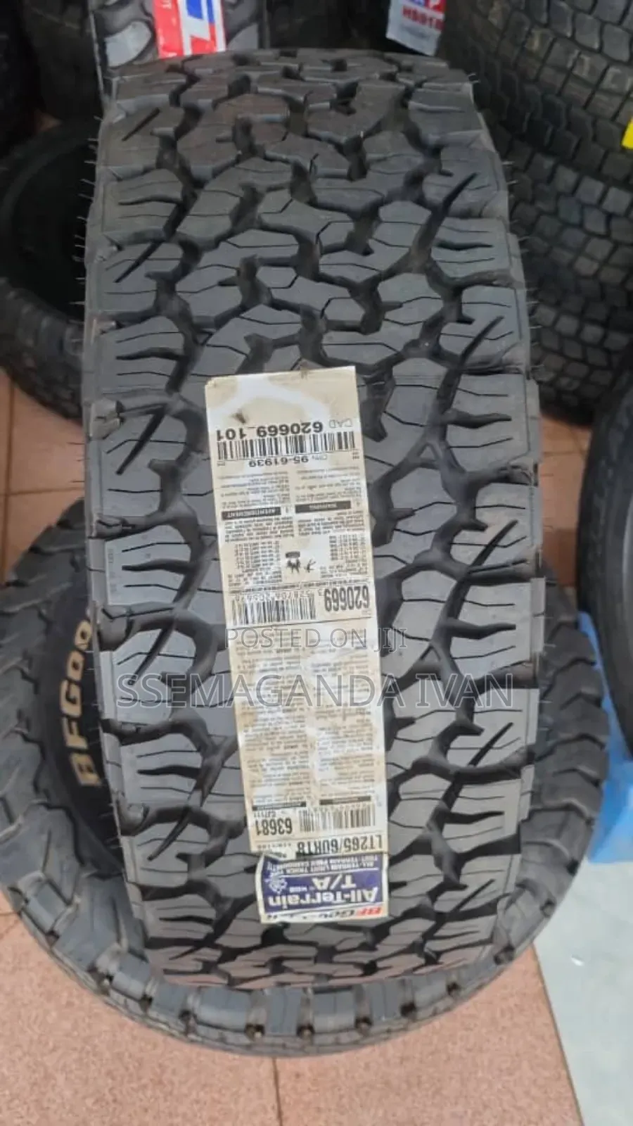 265/60r18 Bf Goodrich Brand New Tyres