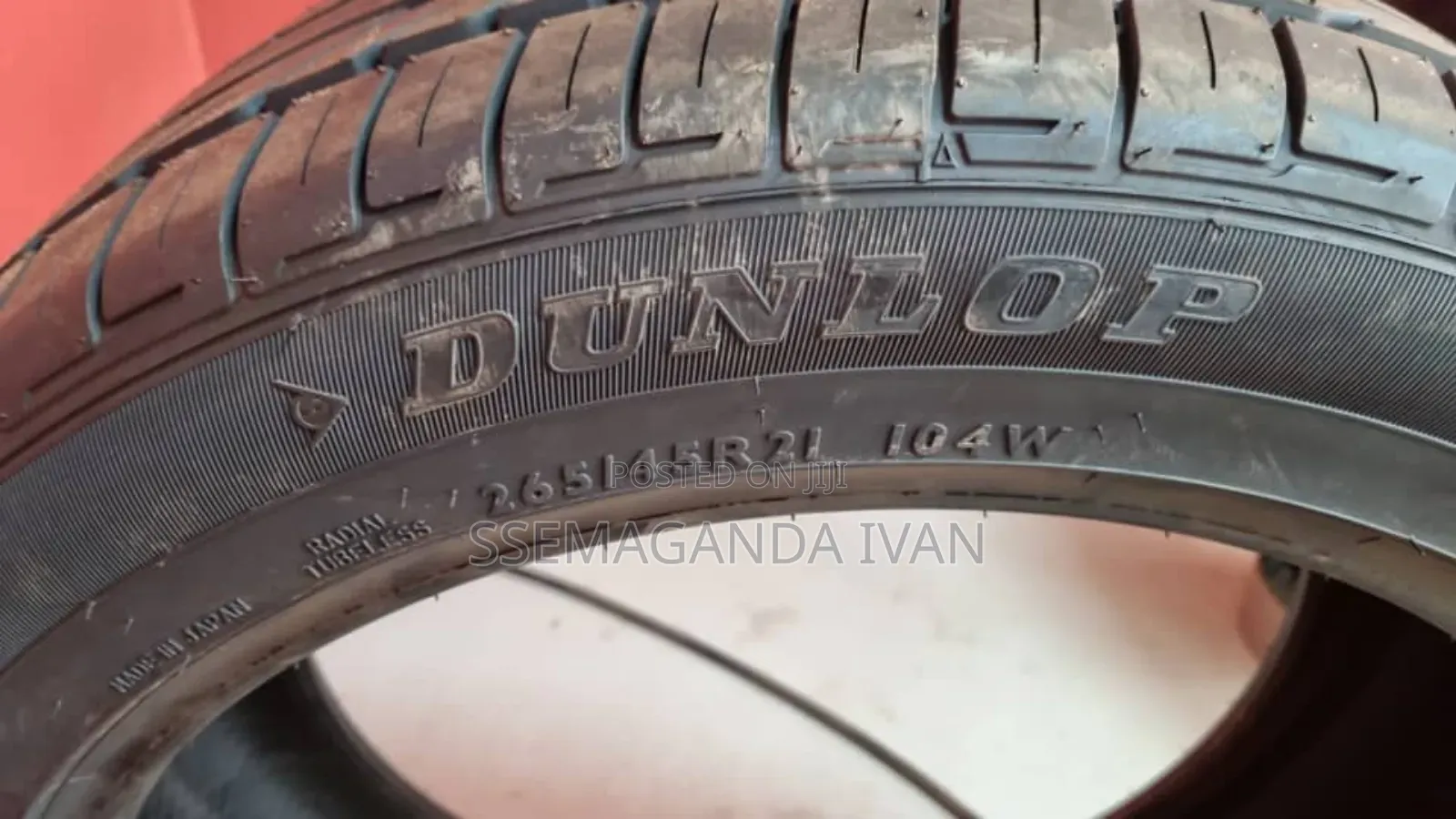 265/45r21 Dunlop Made in Japan