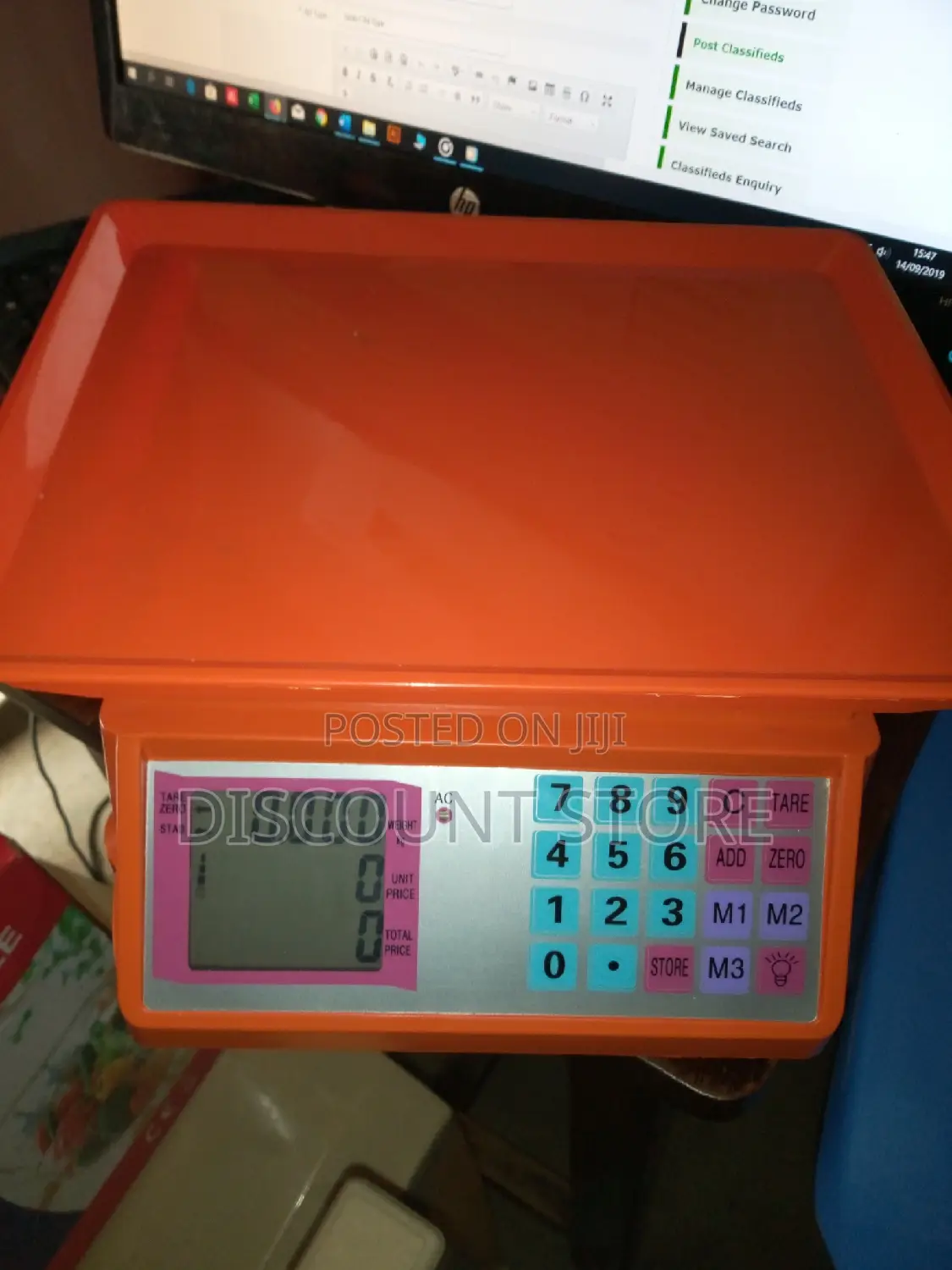 Table Top Weighing Scales 40kg