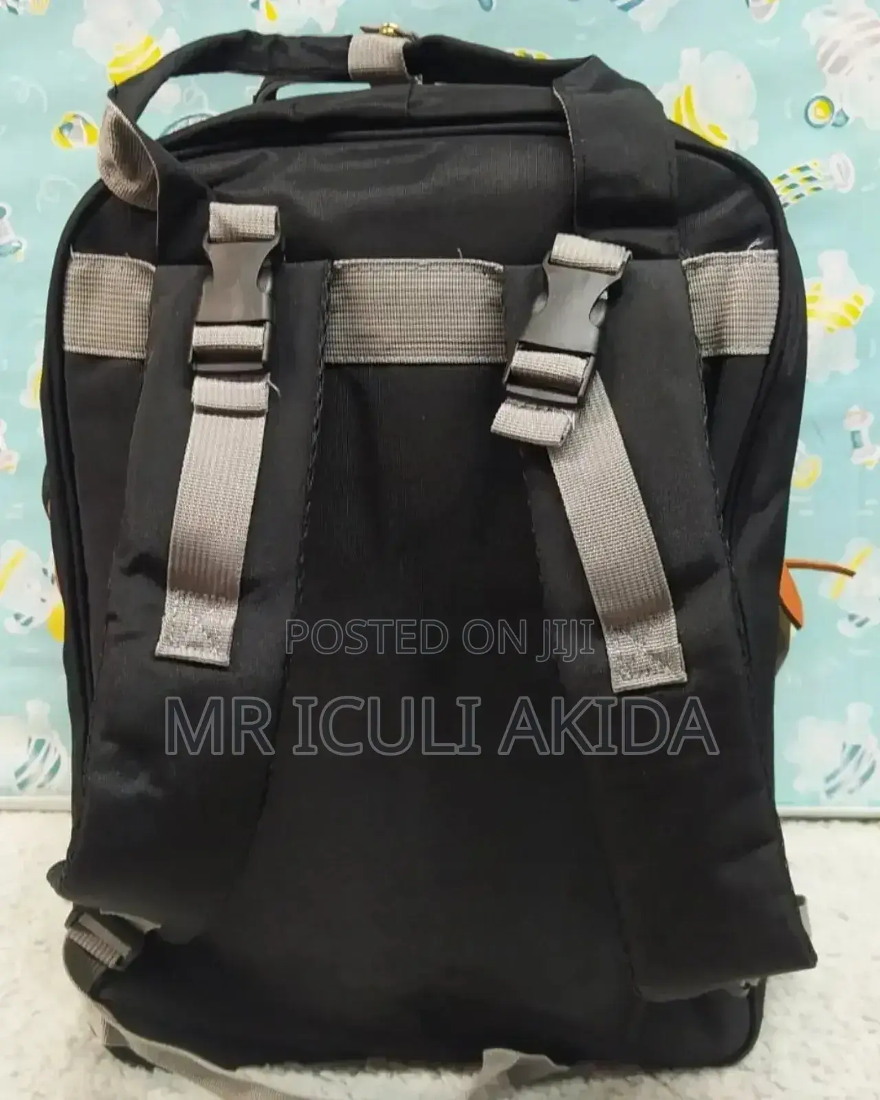 3in1 Baby Diaper Bag Bed WTH Usb Port,Mosquito Net,Bottle