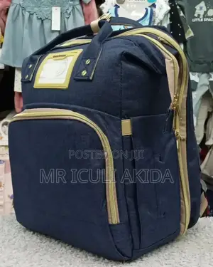 3n1 Baby Diaper Bag Bed With Mosquito Net
