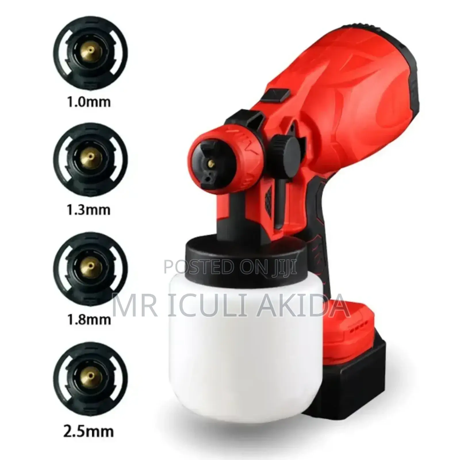 Cordless Lithium Battery Paint Spray Gun