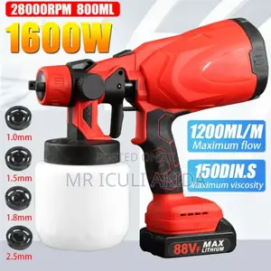 Cordless Lithium Battery Paint Spray Gun