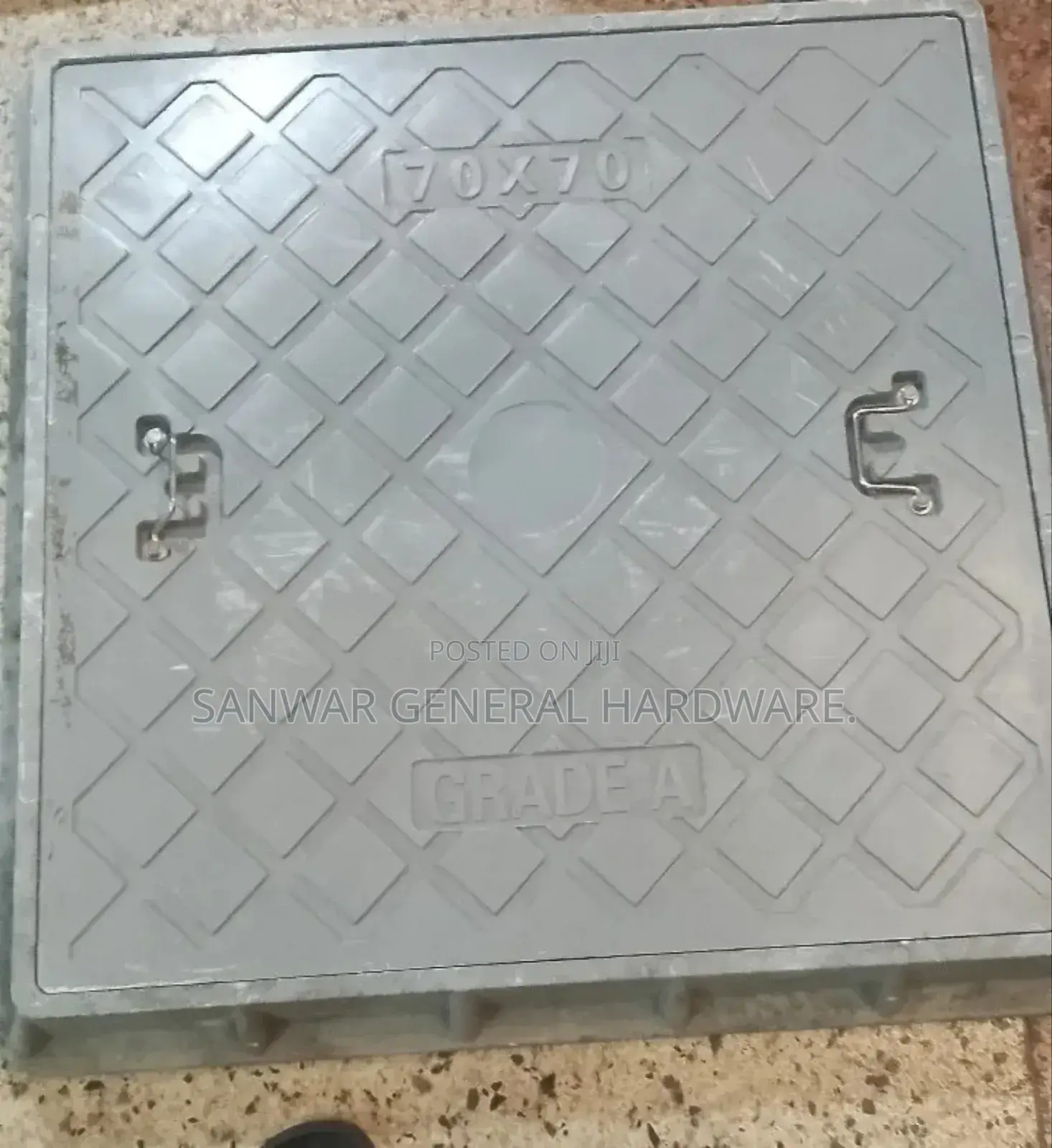 70x70 Plastic Heavy-Duty Manhole Covers/Fibre Glass