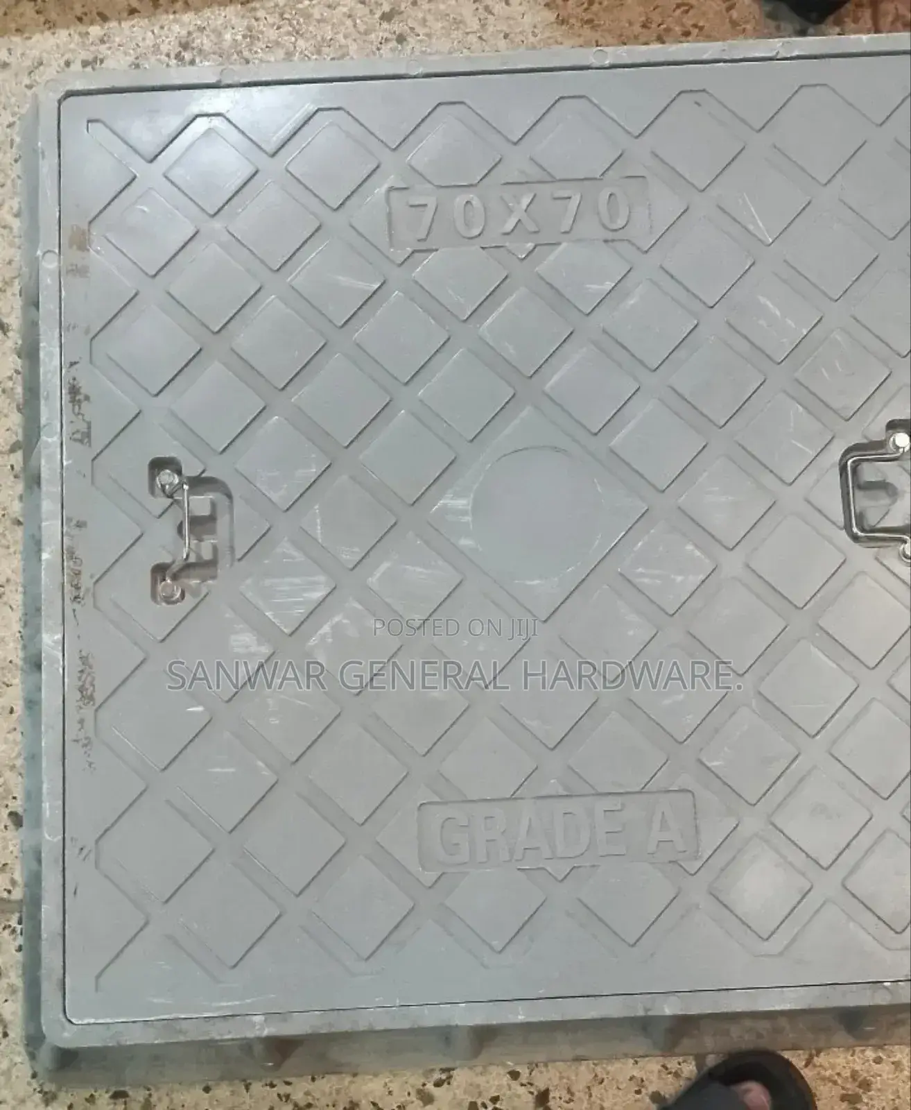 70x70 Plastic Heavy-Duty Manhole Covers/Fibre Glass