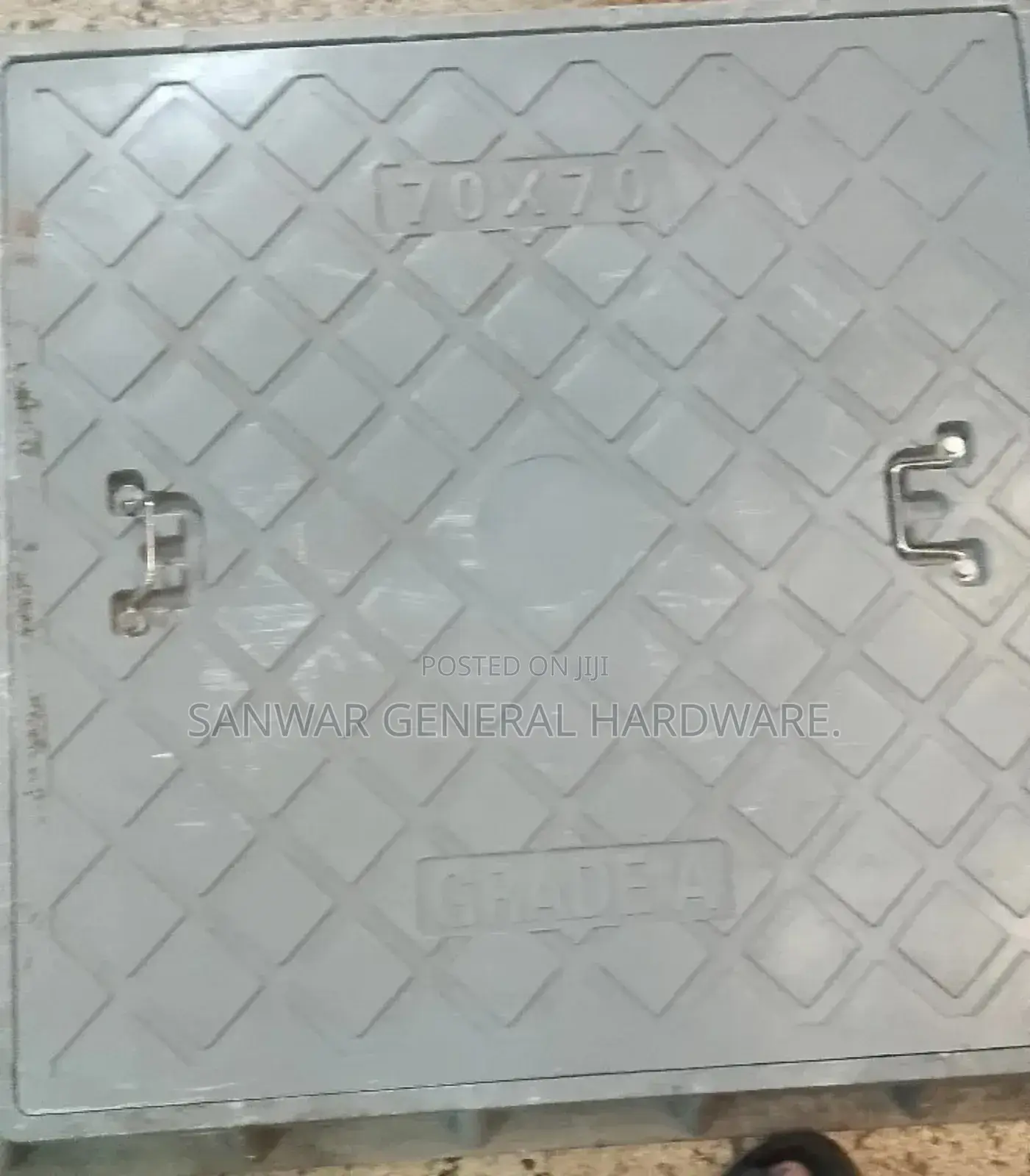 70x70 Plastic Heavy-Duty Manhole Covers/Fibre Glass