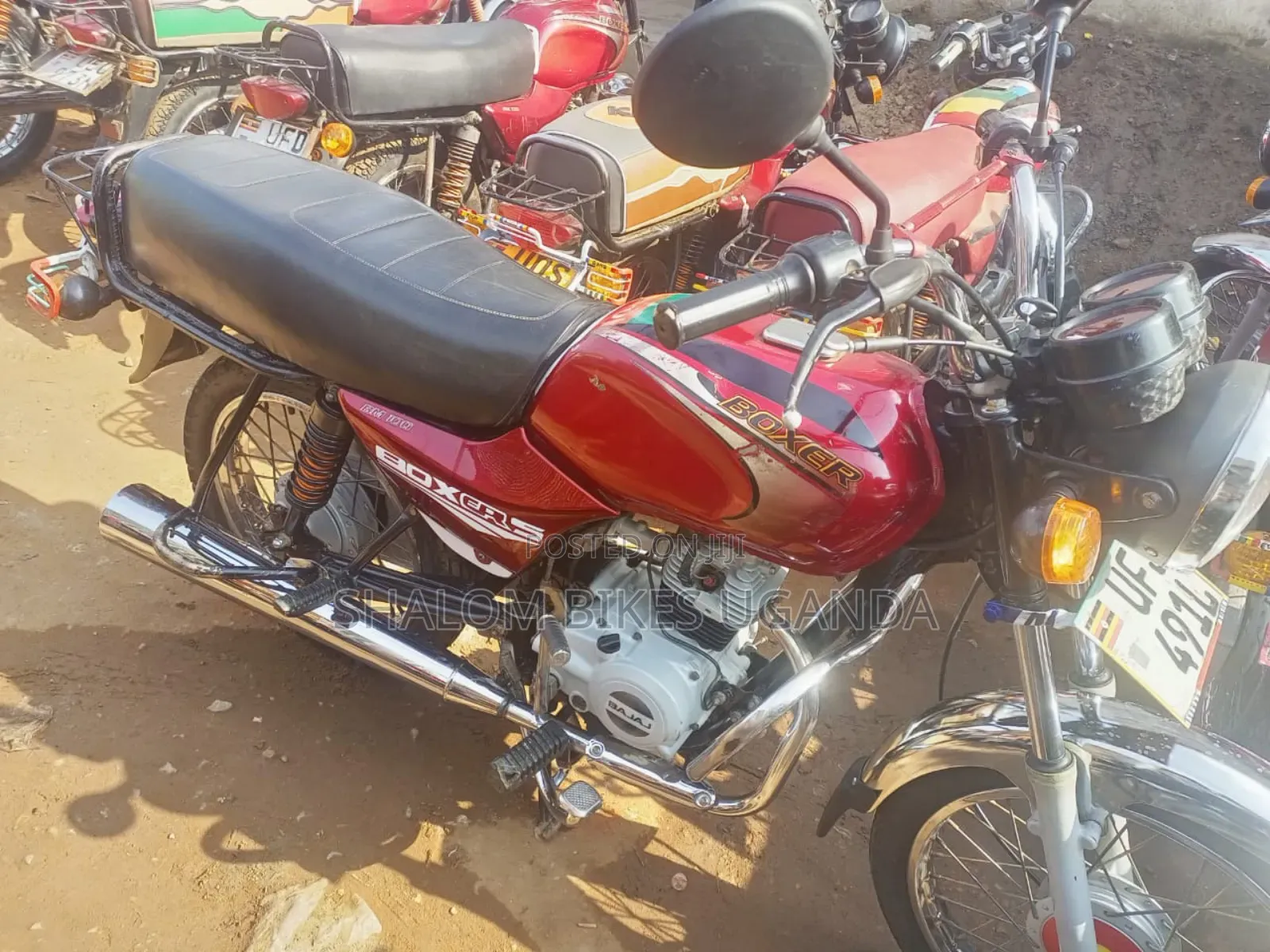 Bajaj Boxer 2023 Red