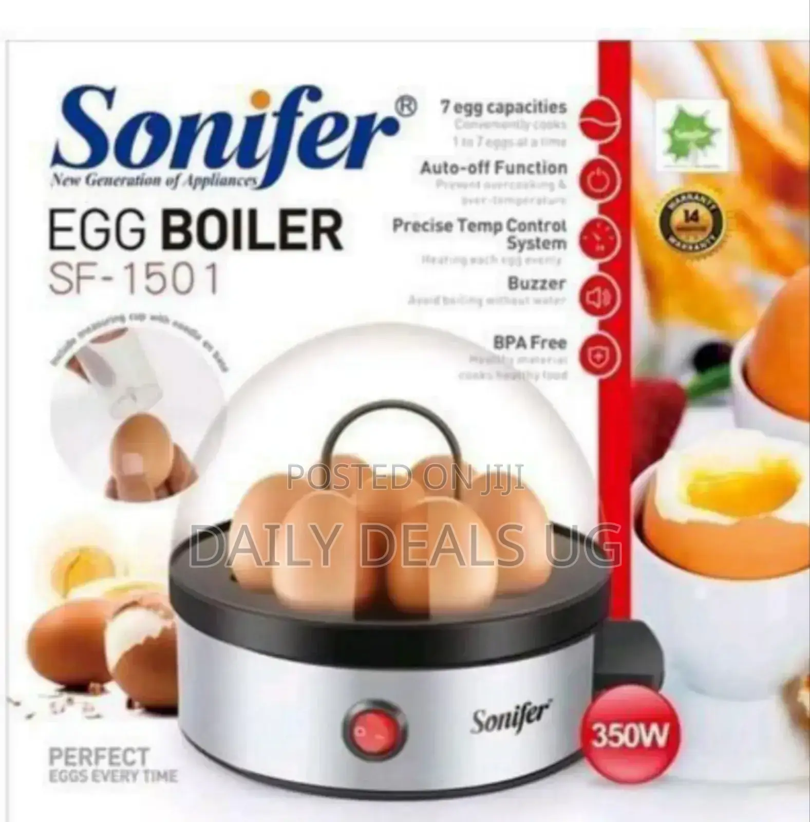 Electric Sonifer Egg Boiler