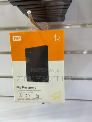 WD My Passport Portable External Hard Drive