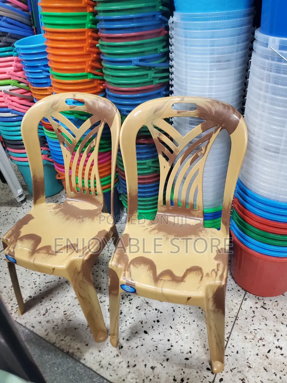 Multicolored Plastic Chairs Plastic Chairs