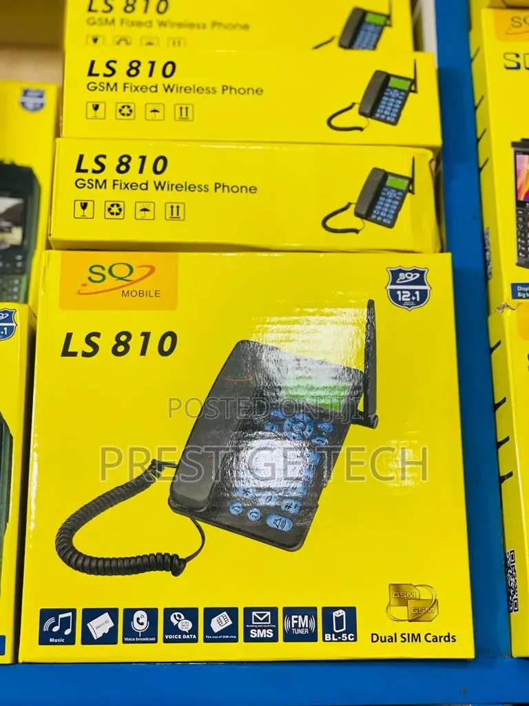 Landline Phone Ls810 for Home and Office (Dual Sim)