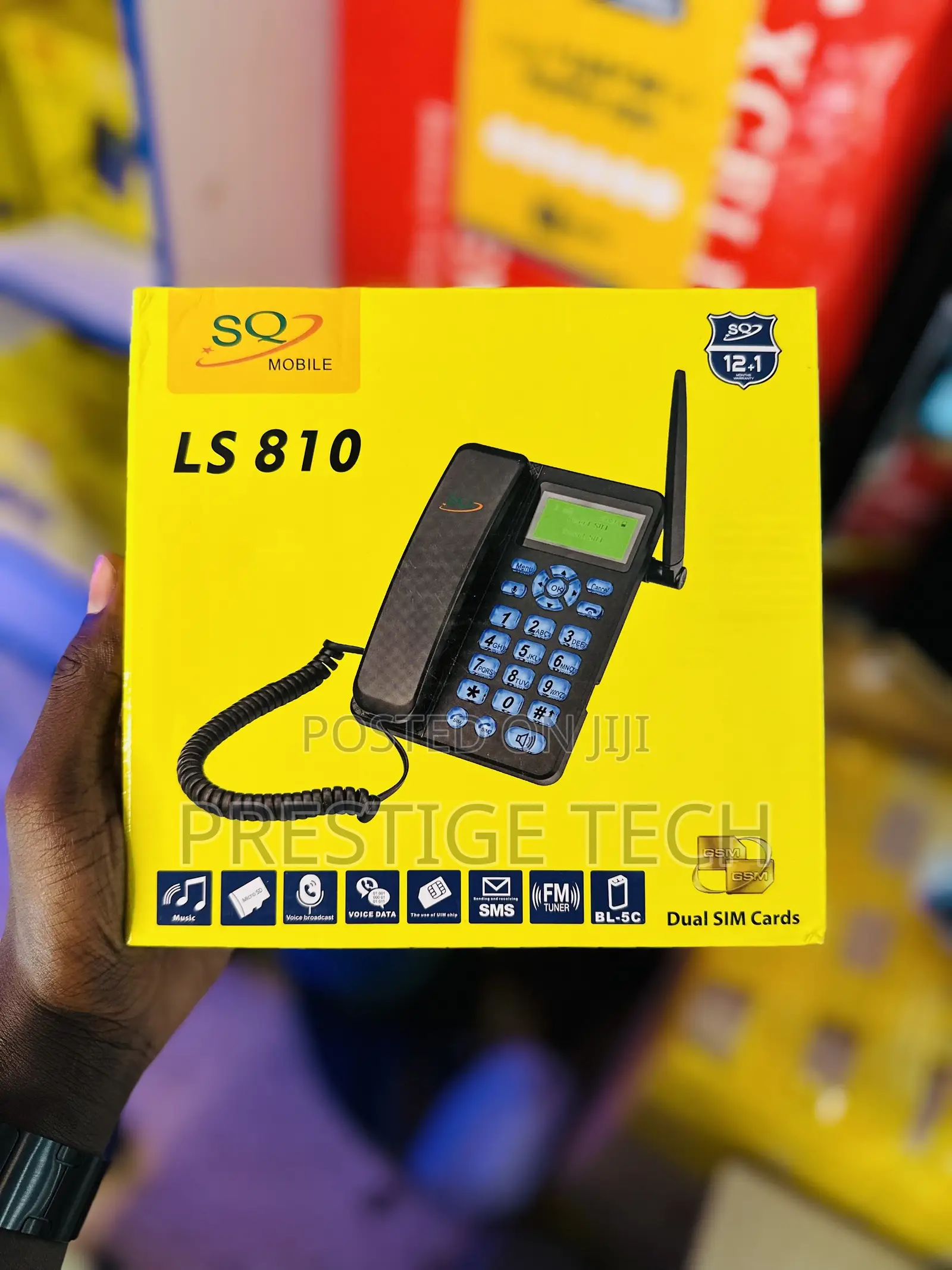 Landline Phone Ls810 for Home and Office (Dual Sim)
