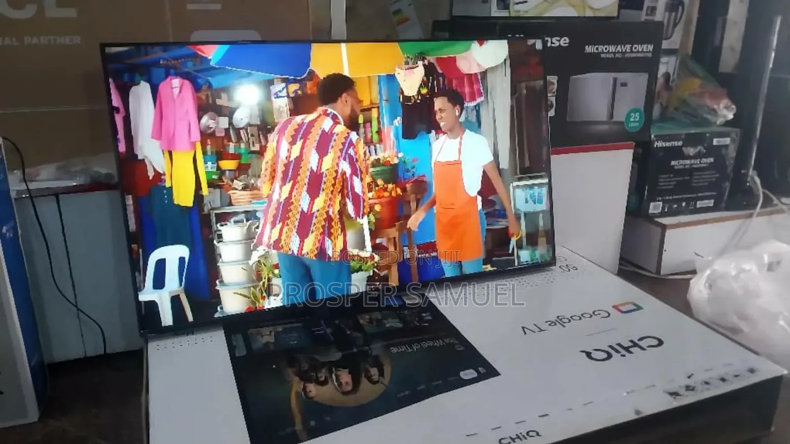 Brand New Chiq 50 Inches Smart Digital Google Tv