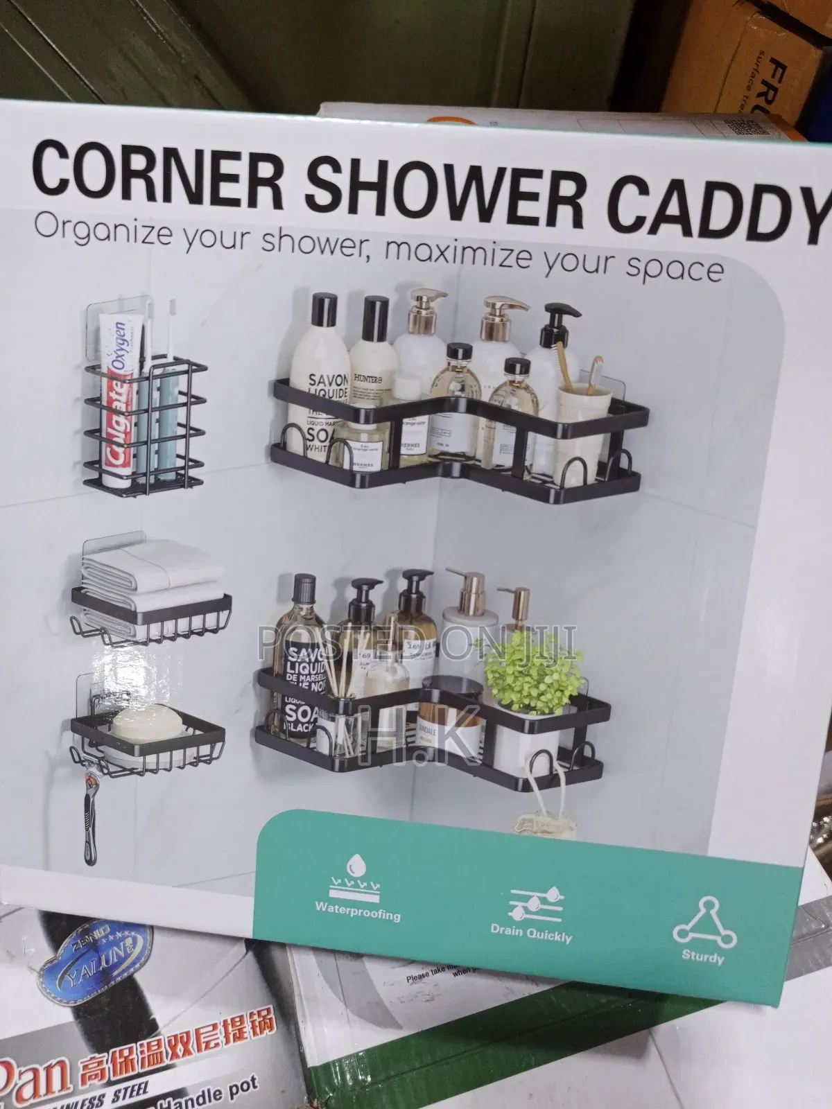 5piece Toilet Bathroom Shelves