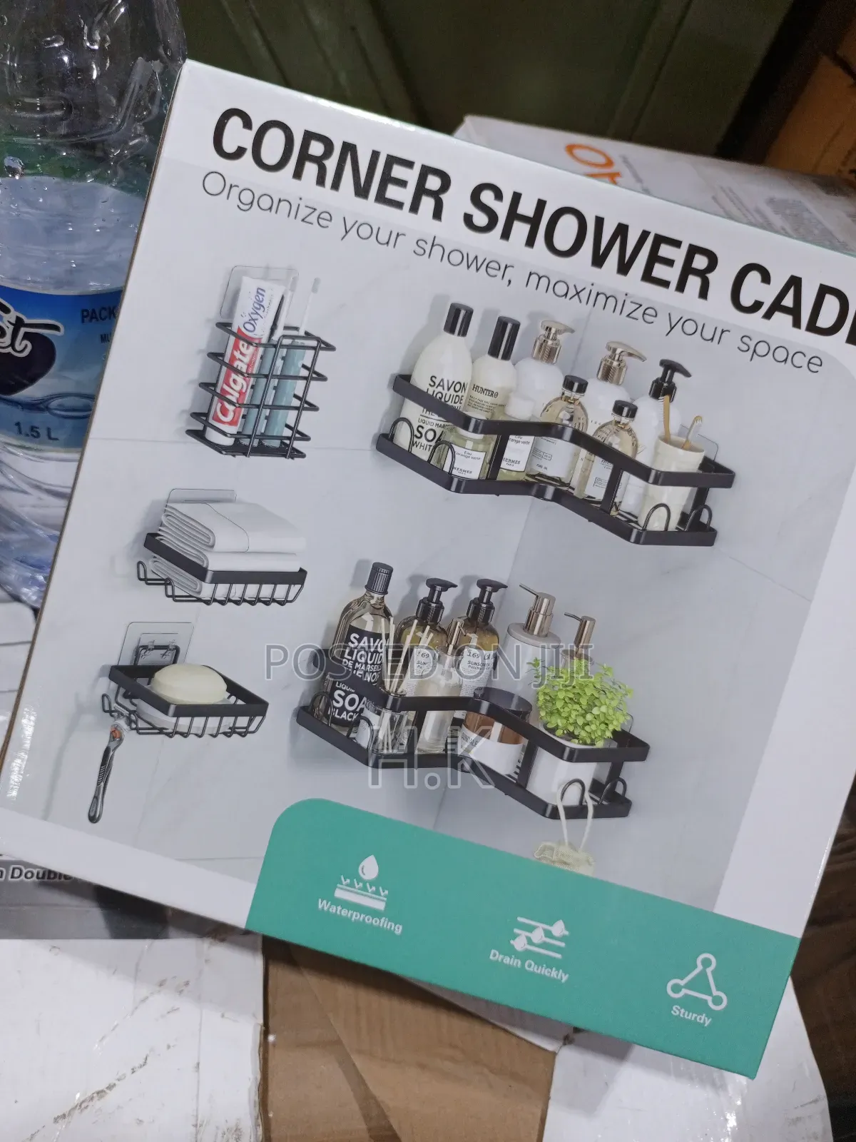 5piece Toilet Bathroom Shelves