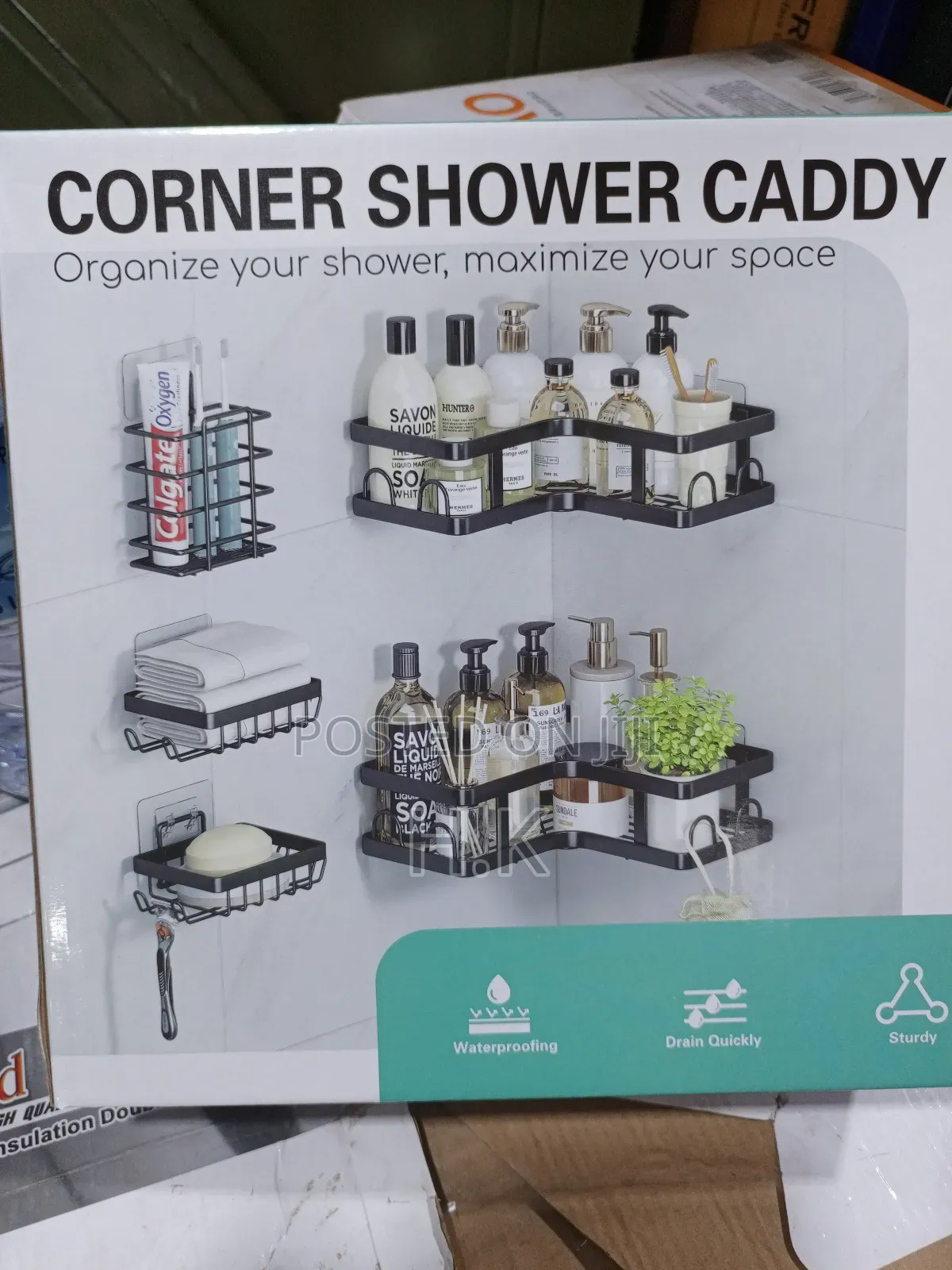 5piece Toilet Bathroom Shelves