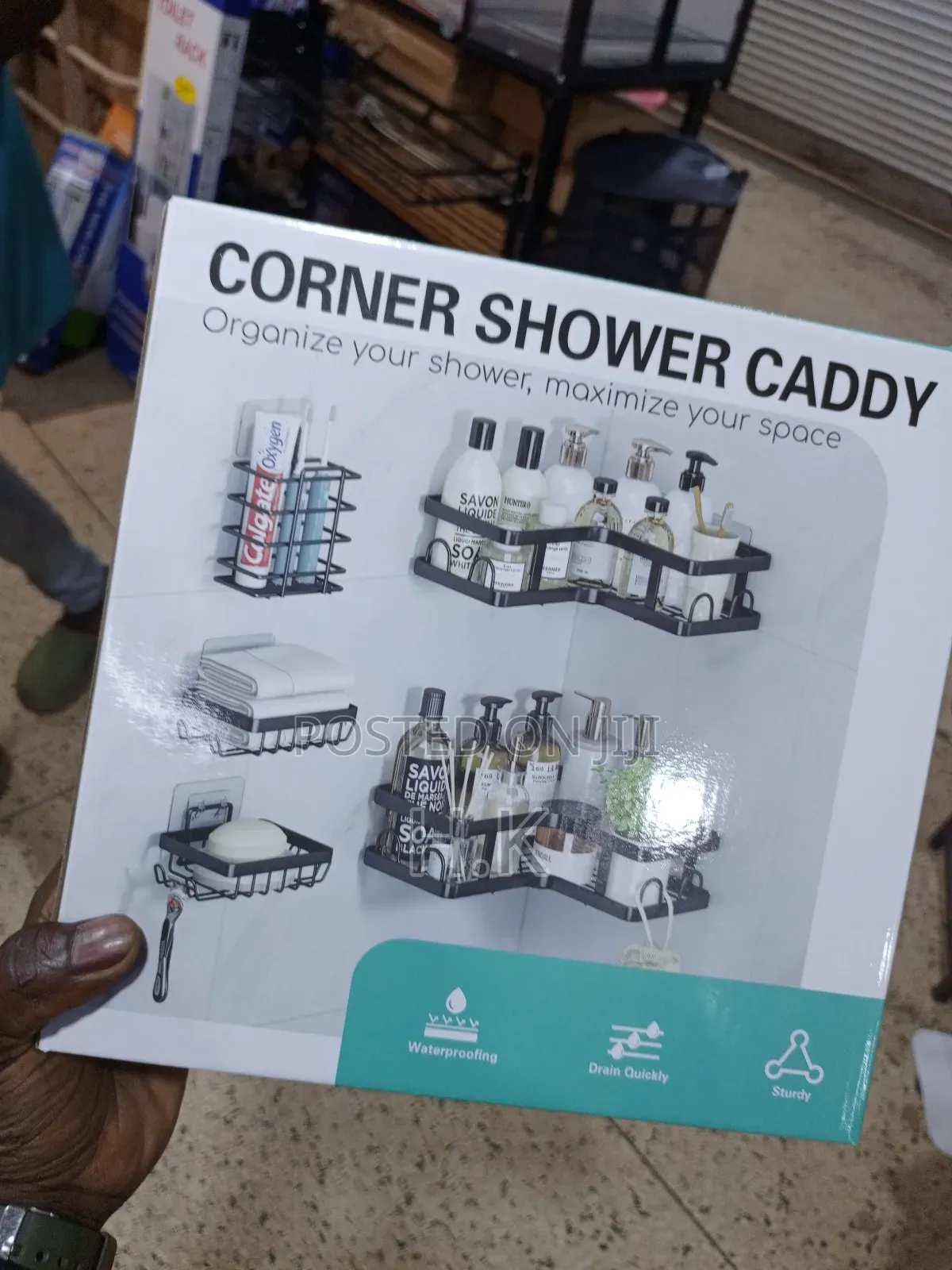 5piece Toilet Bathroom Shelves