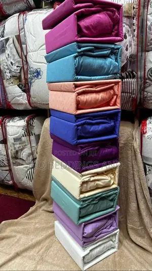 Fitted Cotton Bedsheets 4pcs