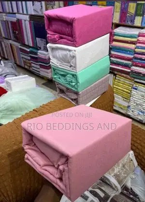 Fitted Cotton Bedsheets 4pcs