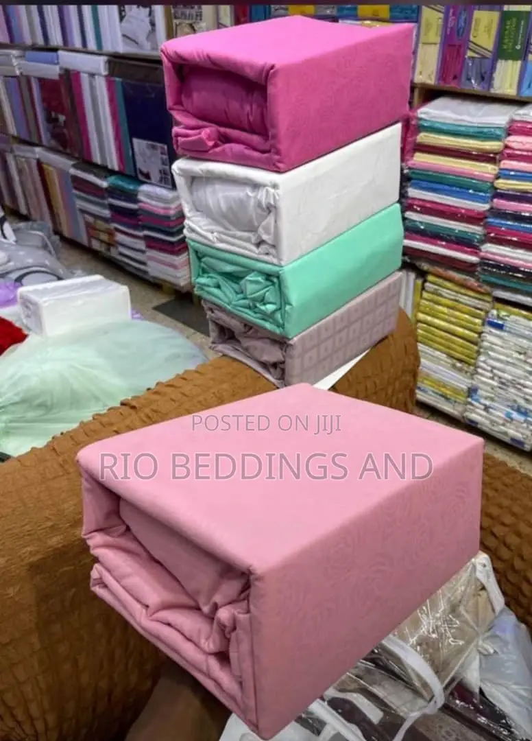 Fitted Cotton Bedsheets 4pcs