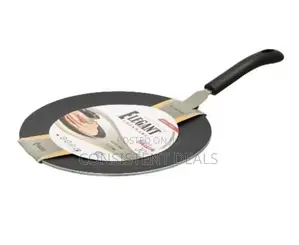 Nonstick Bakeware Pan , Flat Fry Pan With Handle