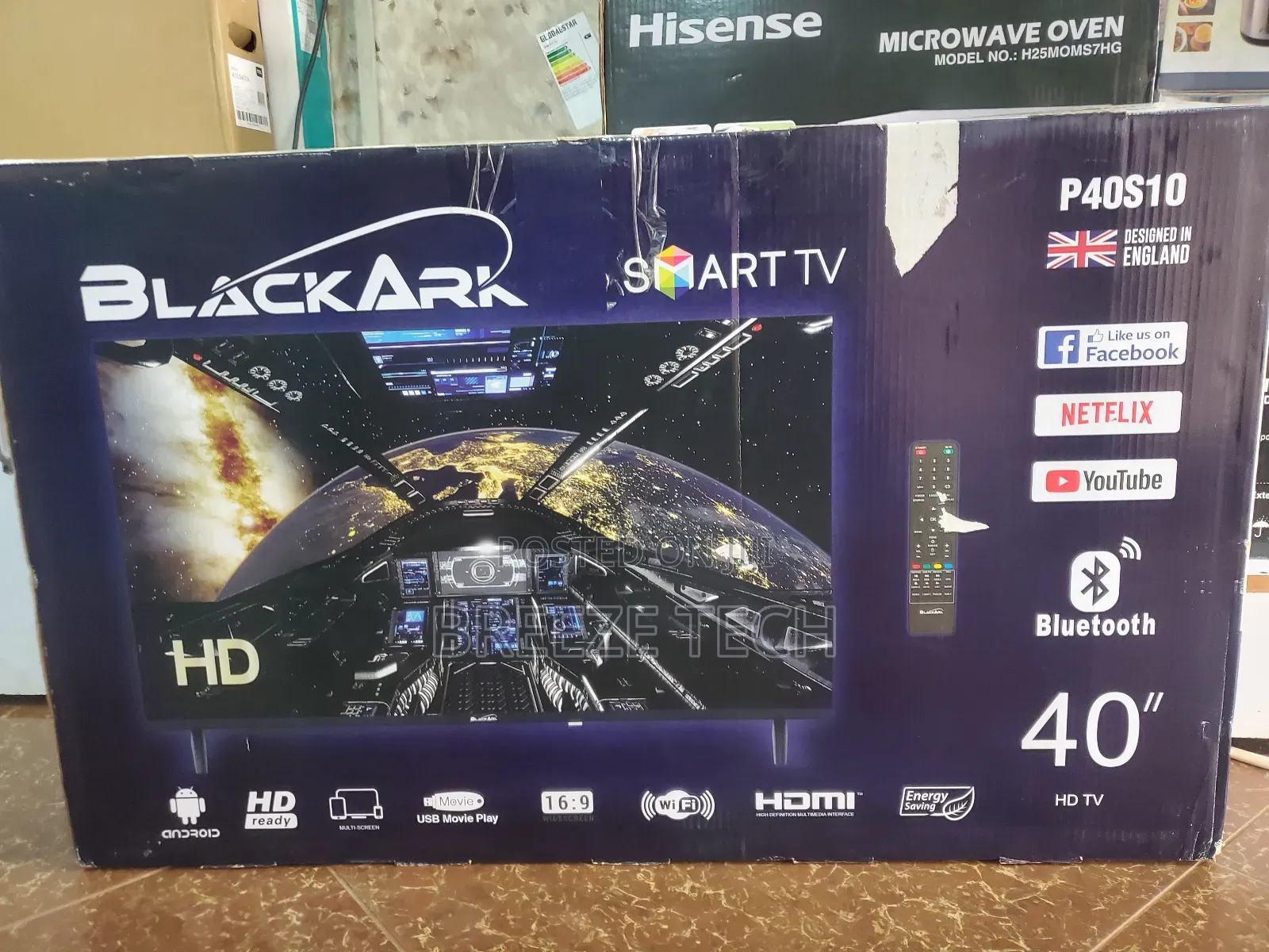 Blackark 40"Inch Smart Flat Screen