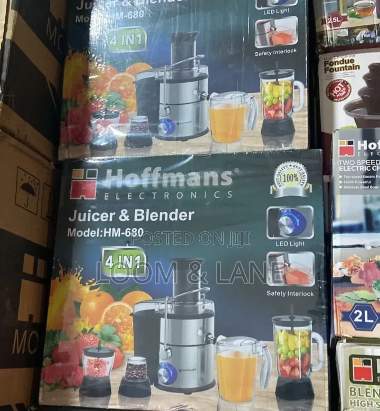 Brand New Hoffman 4 in L Juicer/Blender