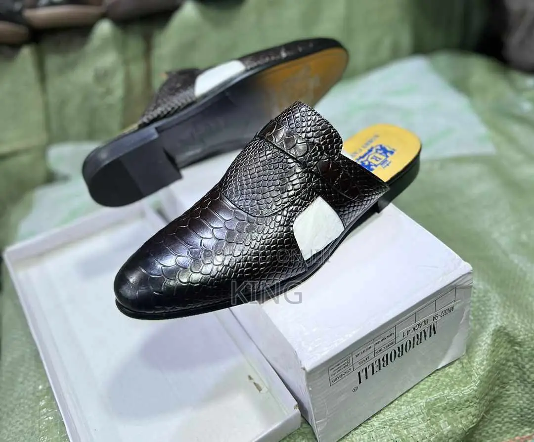 Real Ltalian Half Shoe