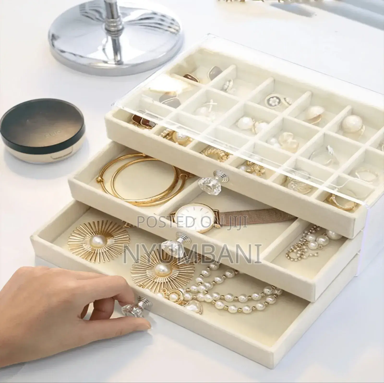 Jewellery Organizer for Ear Rings and Watches