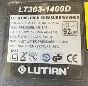 Electric High Pressure Washer(Lutian)