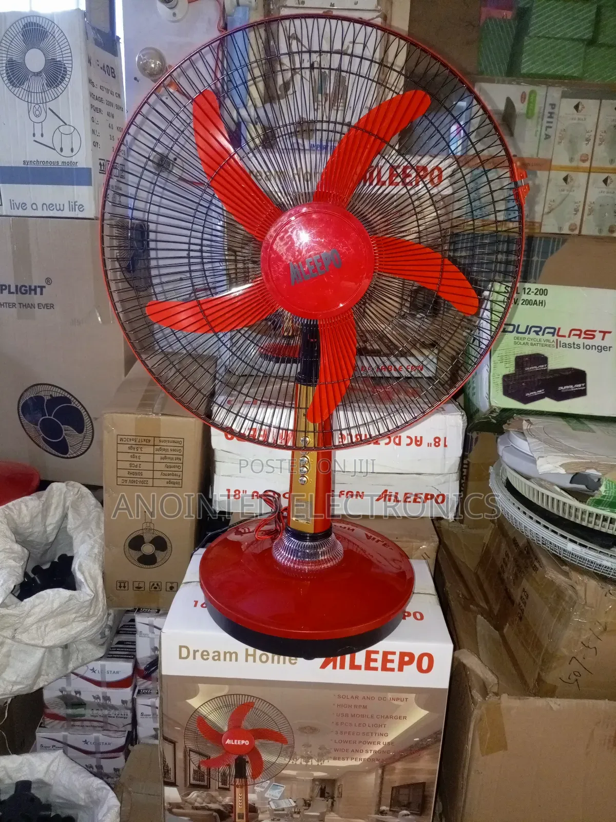 Ac DC Table Fan
