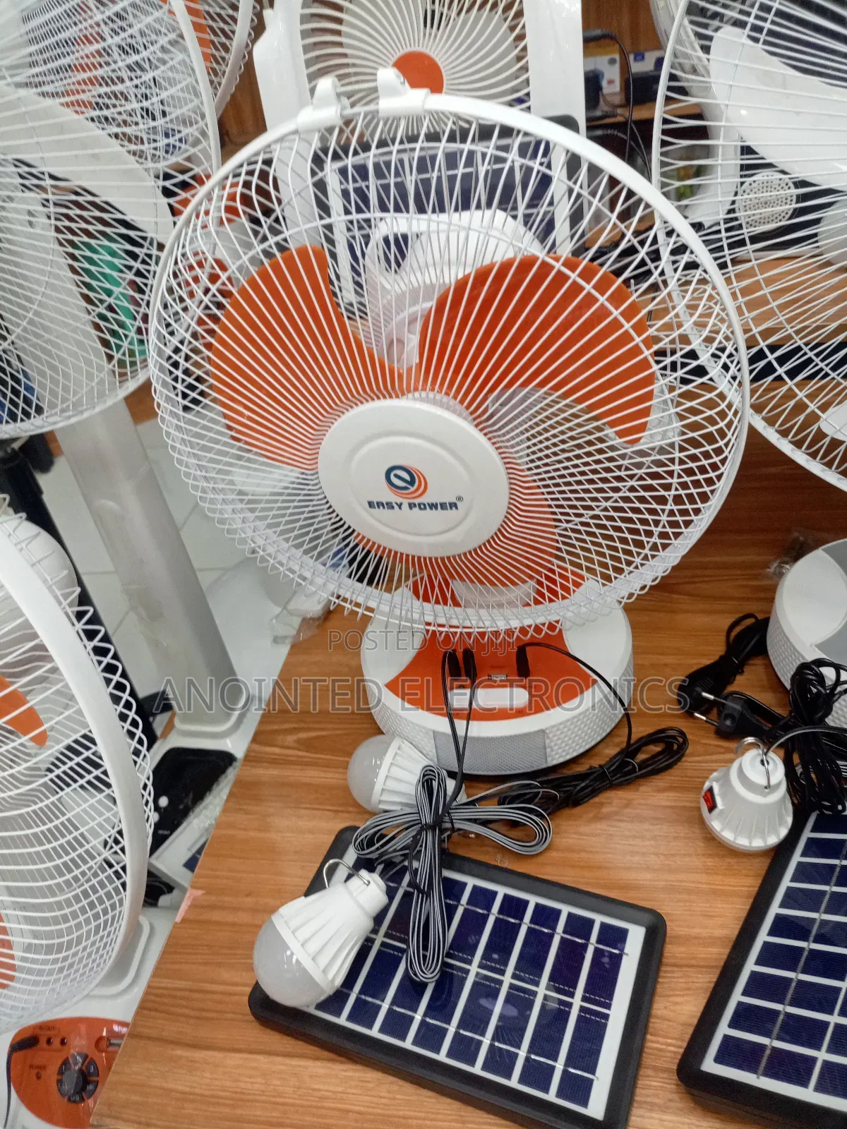 Rechargeable Desk Fans