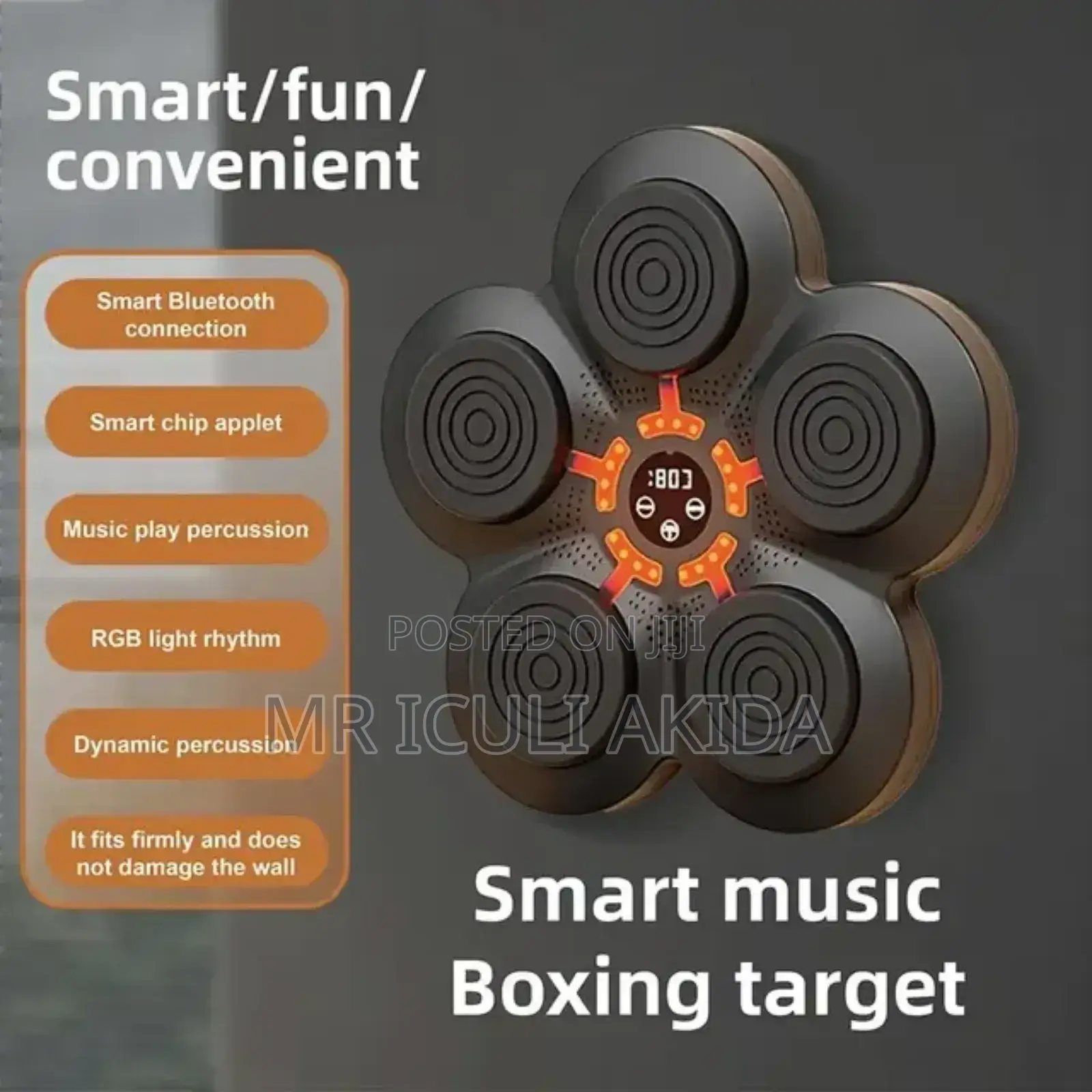 Smart Music Wall Mount Boxing Arcade Machine for Training