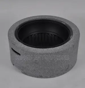 Patio Outdoor Fire Pit and BBQ Grill Pot