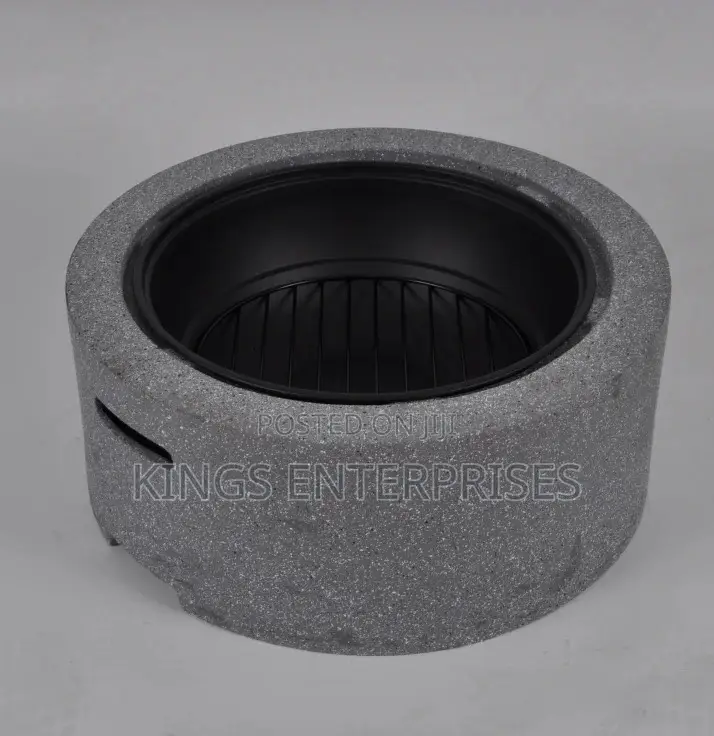 Patio Outdoor Fire Pit and BBQ Grill Pot