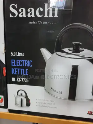 5L Electric Kettle Saachi With Water Level Indicators