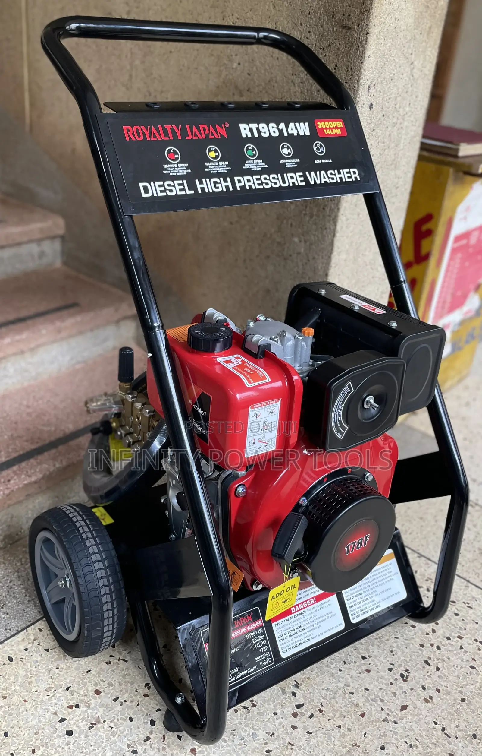 Diesel High Pressure Washer(RT9614W)