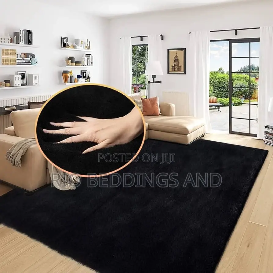 Rabbit Fur Center Carpets (200*180) Cm