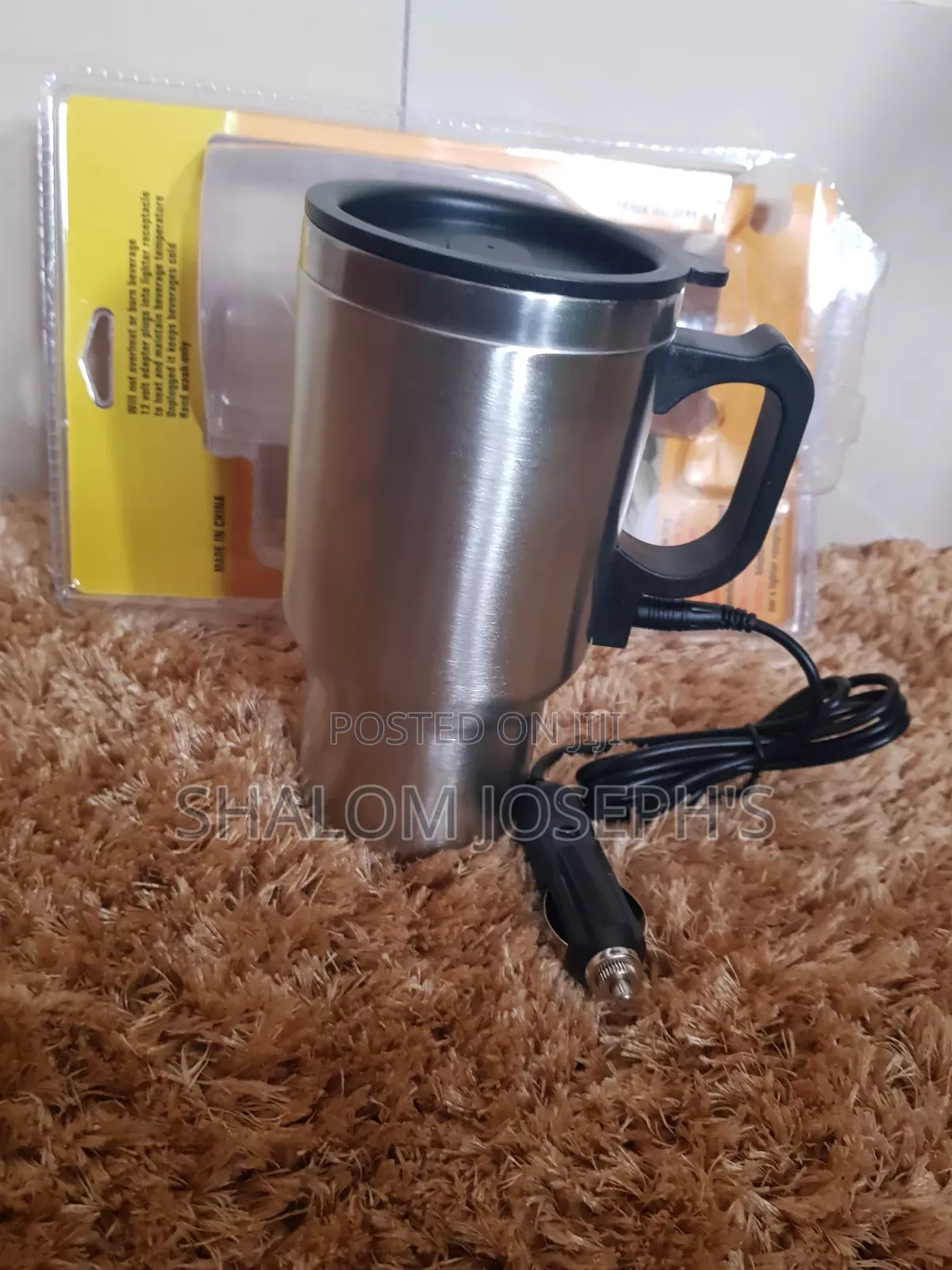 Electric Travel Car Plug In Mug