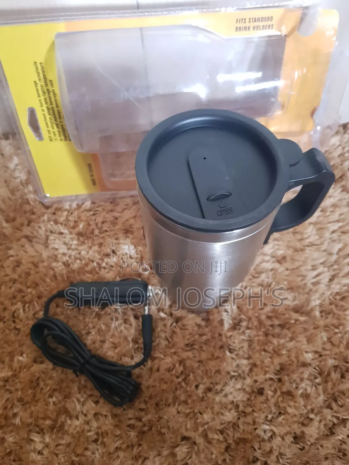 Electric Travel Car Plug In Mug