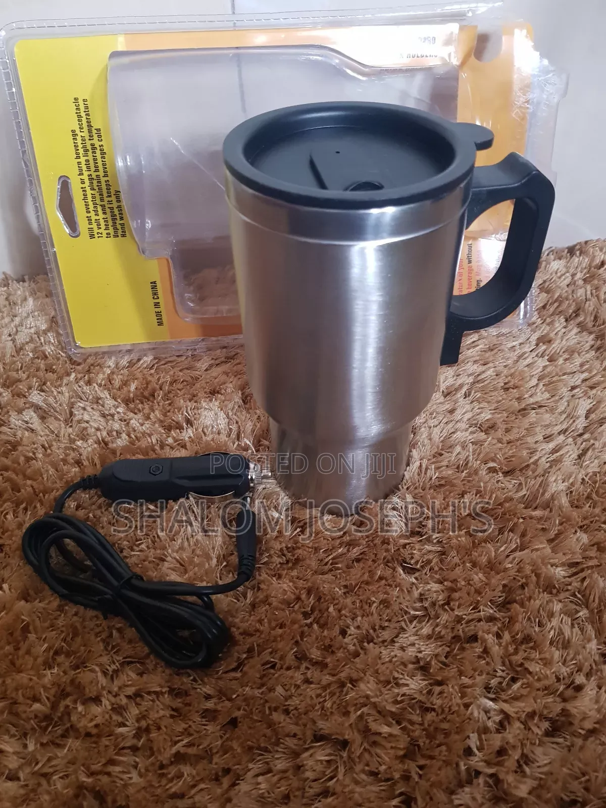 Electric Travel Car Plug In Mug