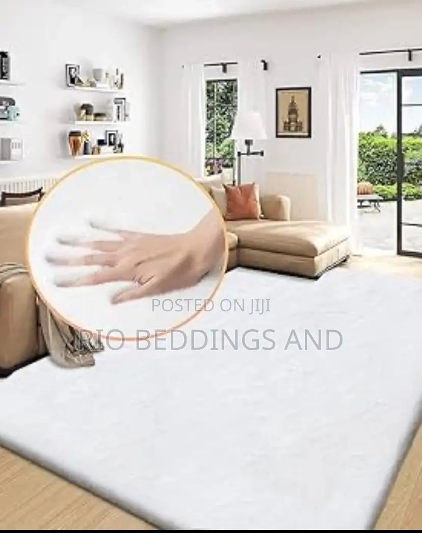 Rabbit Fur Center Carpets (200*180) Cm