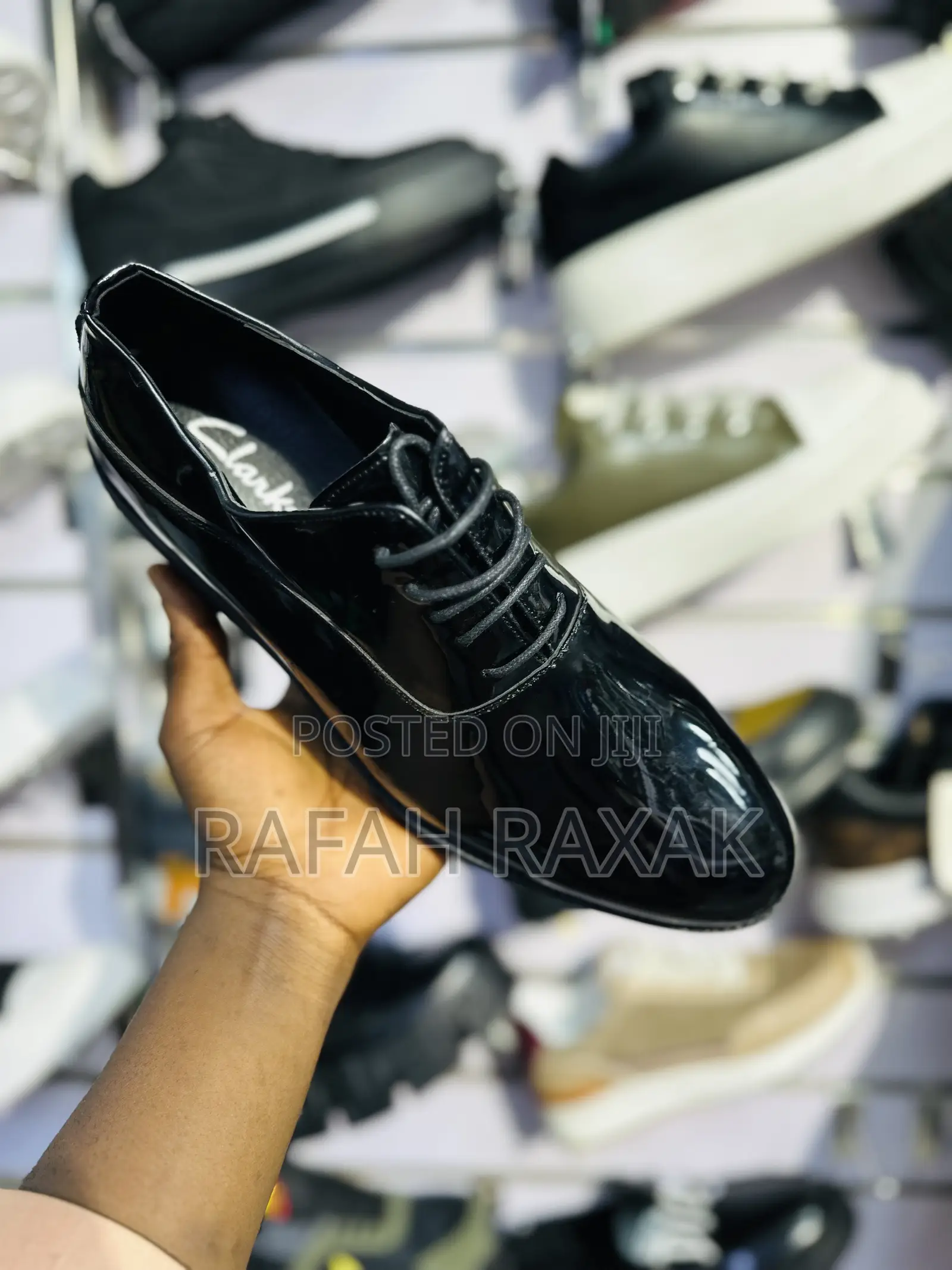 Original Clarks Shinny Mirror Oxford Shoes