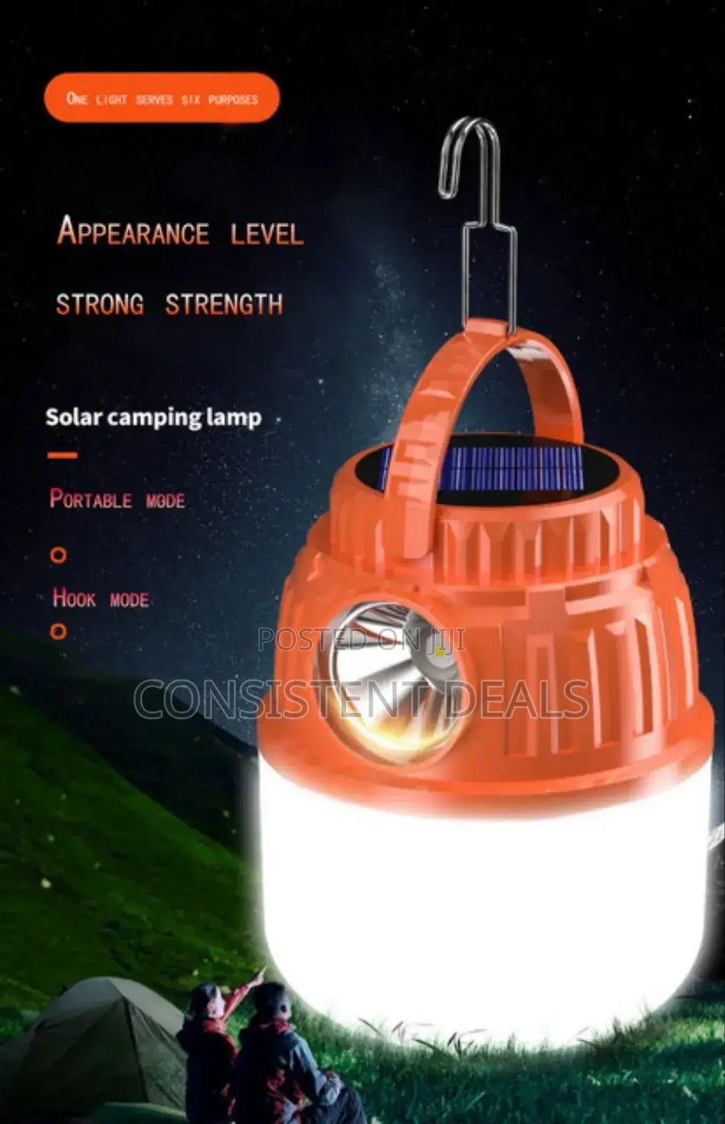 Solar Camping Light