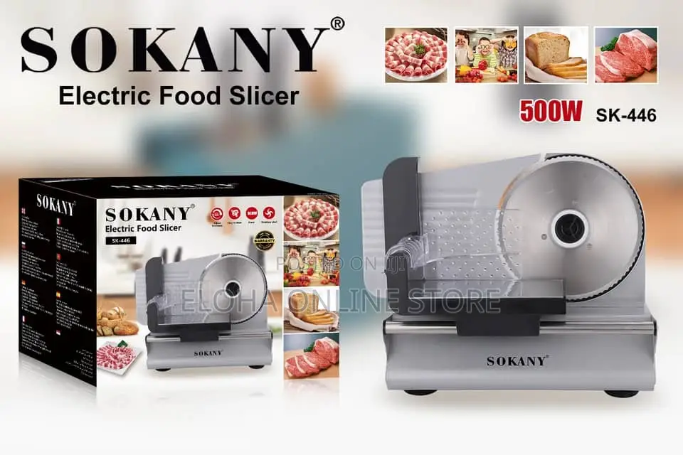Sokany Electric Food Slicer SK-446