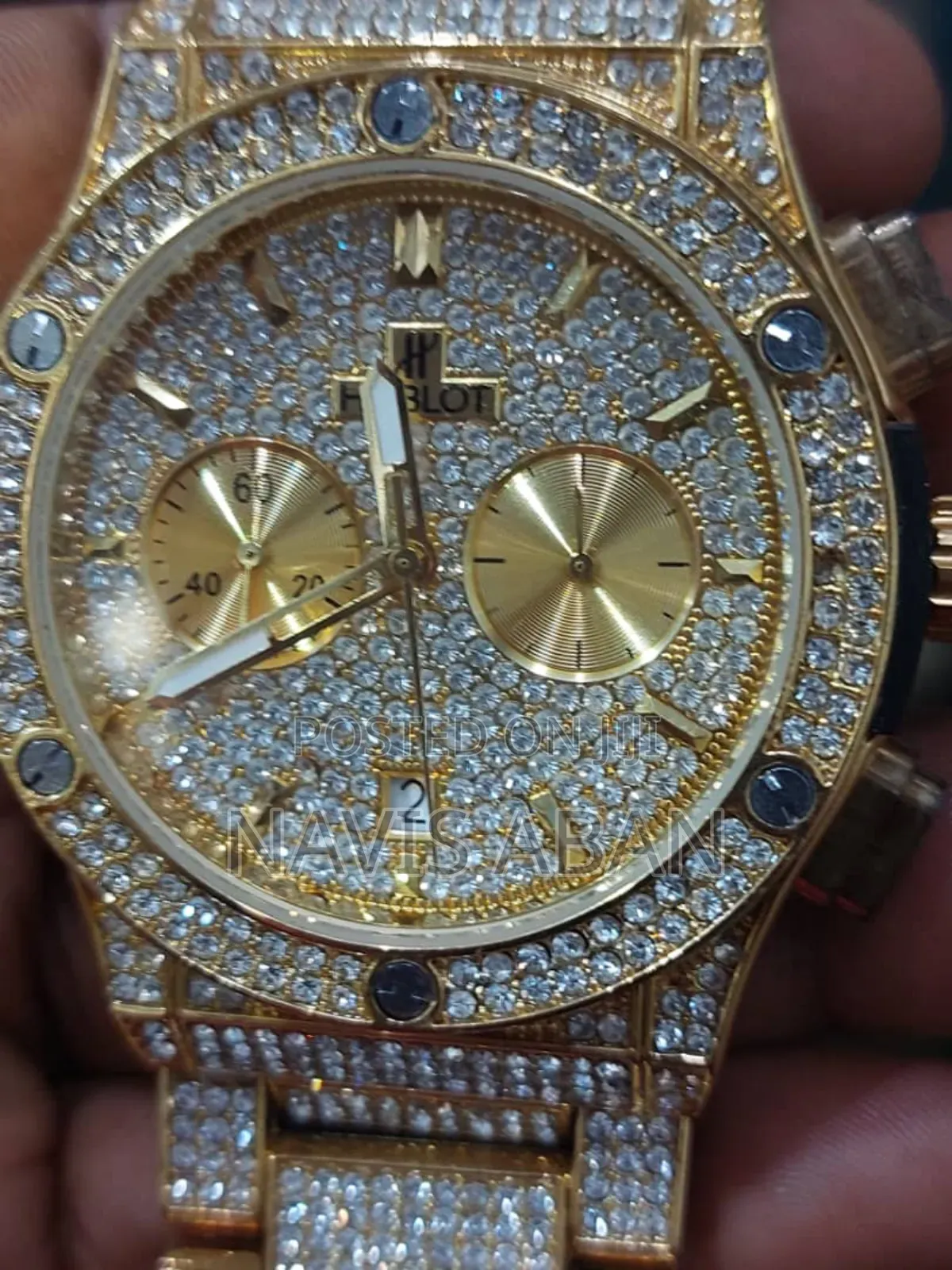 Hublot Genuine Iced Watch