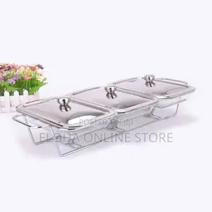 New Design 1.5lx 3pans Buffet Stainless Steel Food Warmer