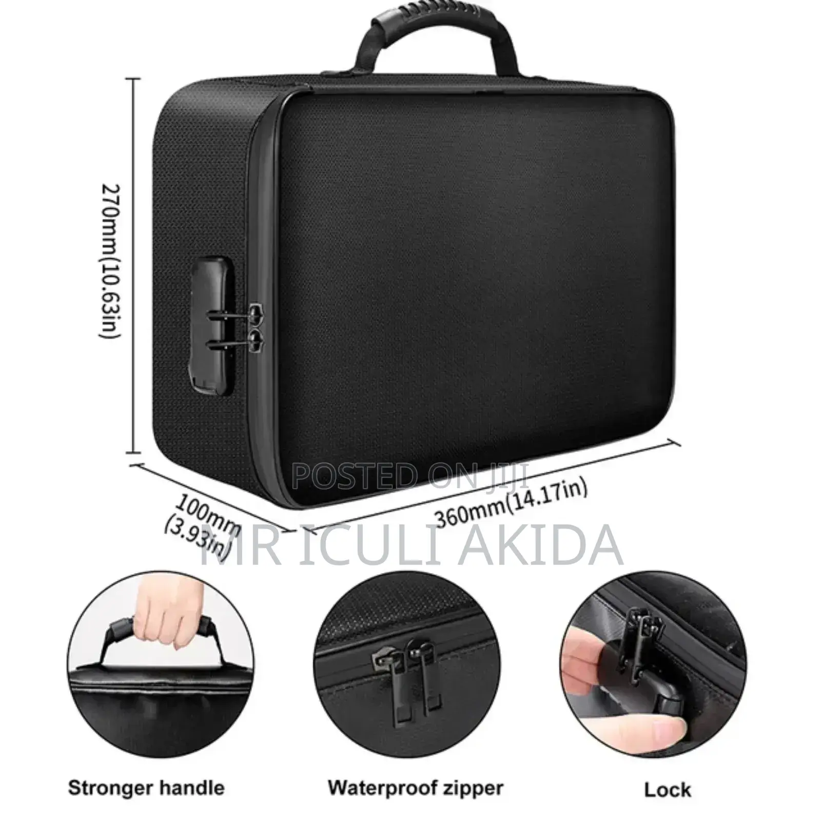 Travel,Office,Home Waterproof Safety and Money Bag